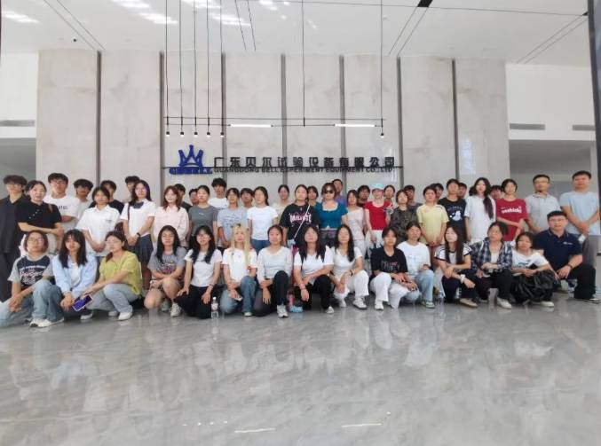 校企交流促共进｜萍乡学院商学院师生走进广东贝尔参观交流