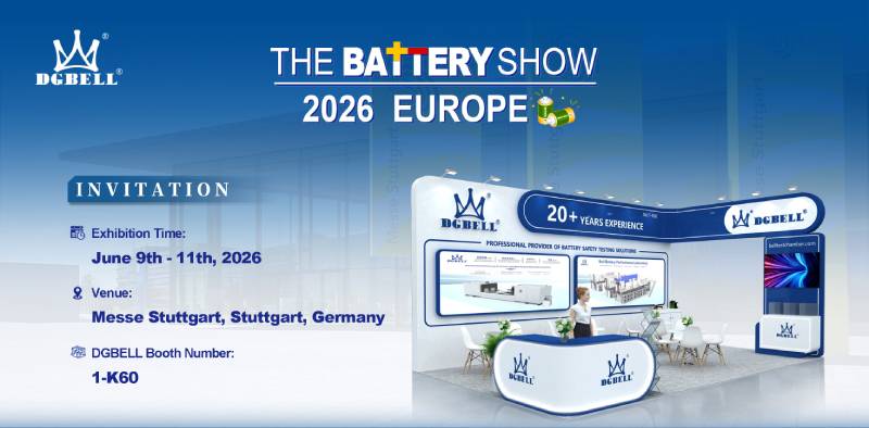 广东贝尔即将亮相欧洲电池展(The Battery Show Europe 2026)，诚邀您莅临展位 1-K60